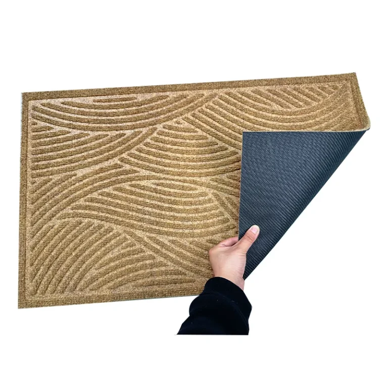 3D embossed door mats