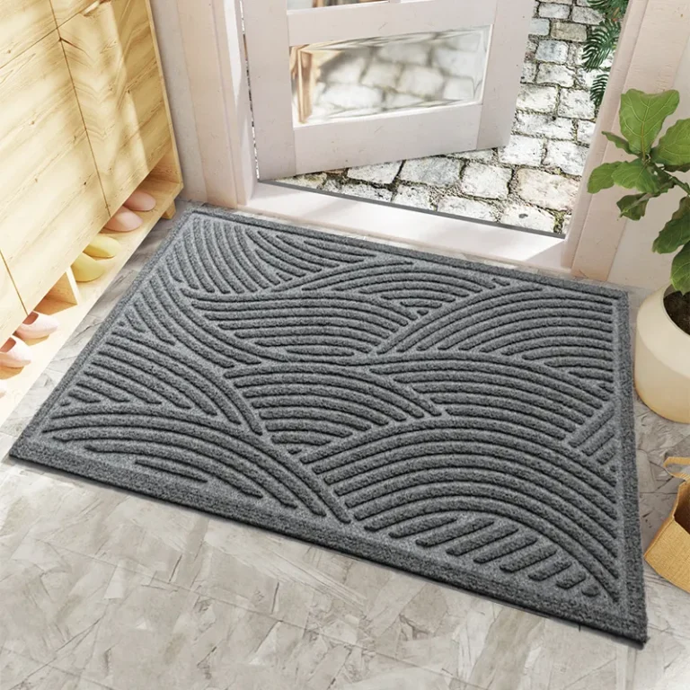 3D embossed door mats