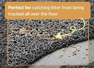 Jincheng pet mats can effectively grab litter