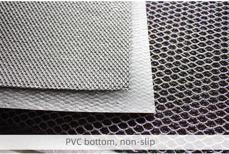 Factory Supply Luxury elastic mesh door mats