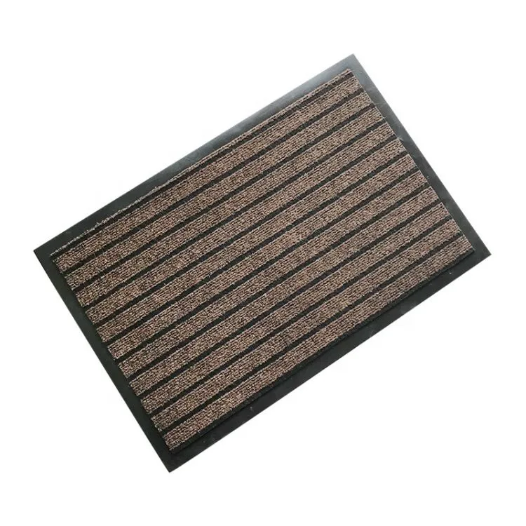 Polyester seven rib doormat welcome mats