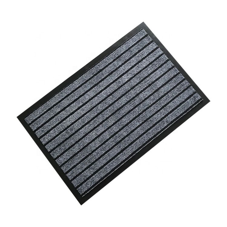 Polyester seven rib doormat welcome mats