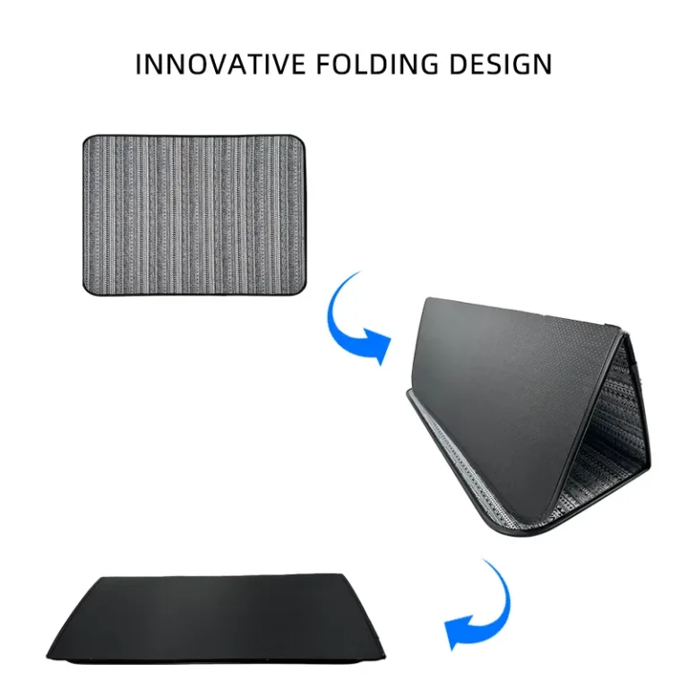 Foldable chair mat