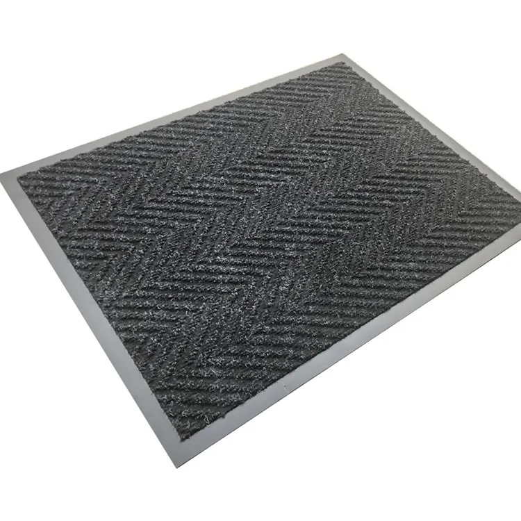 commercial anti slip outdoor herringbone front door mats