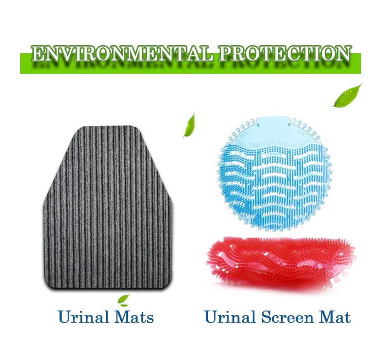 stripe urinal mats