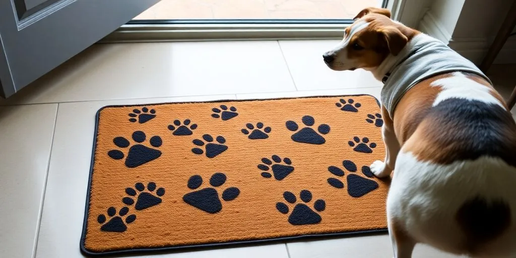 Dog Mat for Muddy Paws