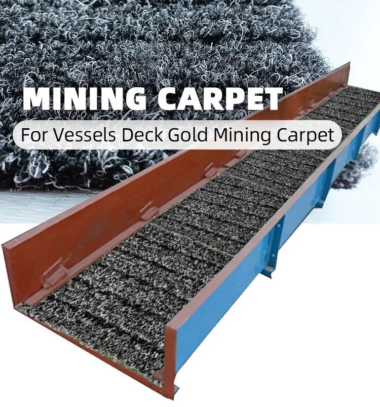 polyester gold mining carpet 01