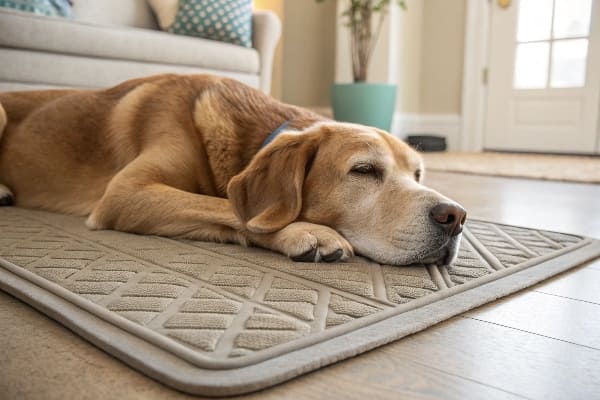 [Comfortable dog mats](https://www.rover.com/blog/best-dog-doormats/)[^1]
