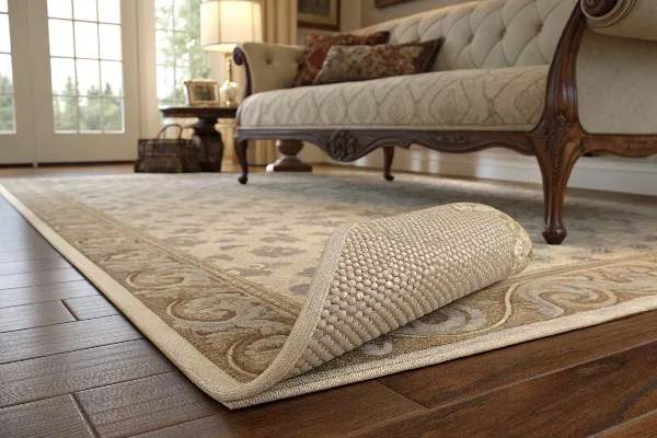 Rug Pad Placement