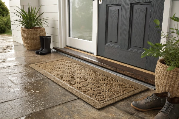 Door mats for cleanliness