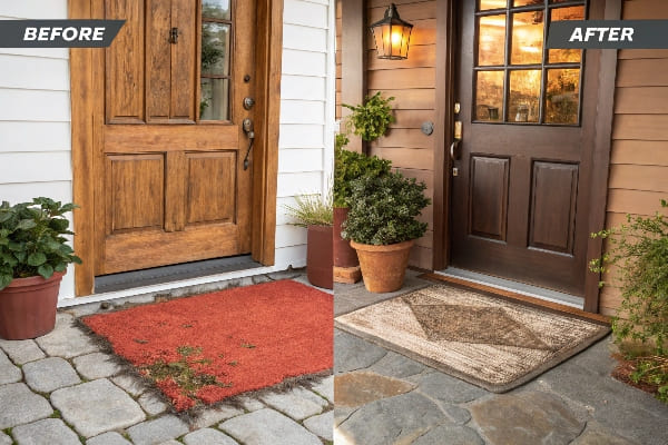 Replacing doormats