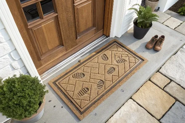 [doormat size guide](https://www.frontgate.com/homeplusstyle/outdoor/outdoor-living/door-mats-101-which-materials-and-styles-are-right-for-you/)[^1]