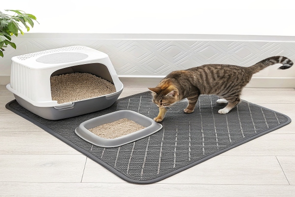 Benefits of using a cat litter mat