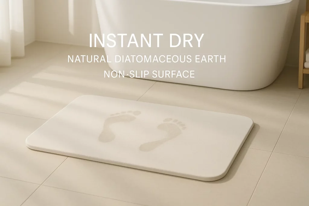 What is a Diatomite Bath Mat