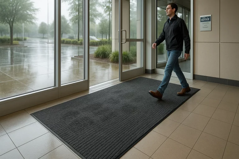 proper entryway matting zones