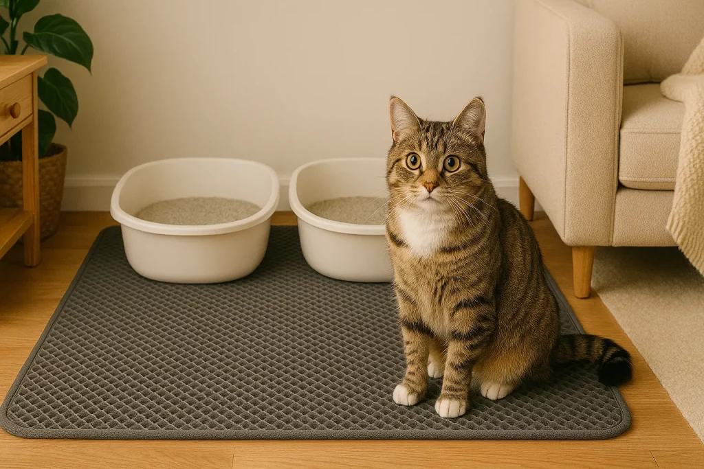 jumbo cat litter mat