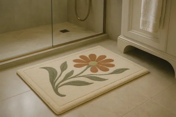 bathroom shower mat