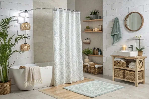 woven bath mat