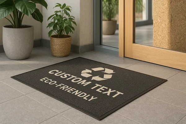 Eco-Friendly Custom Recycled rubber floor mat Mats