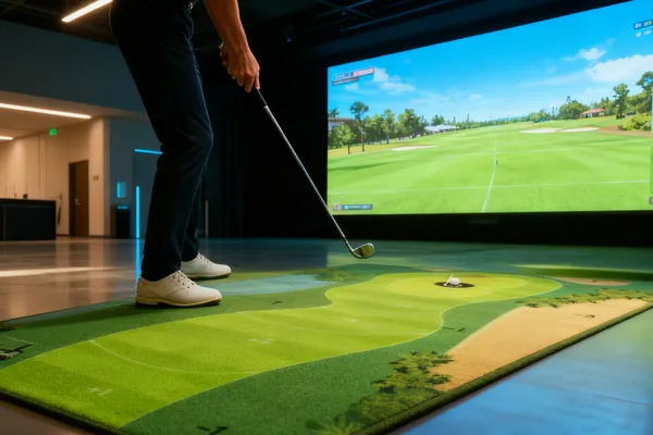 Setting up your indoor golf simulator