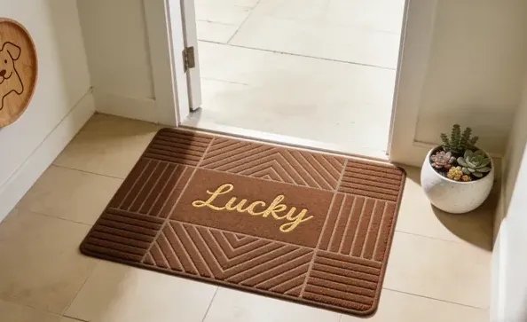 personalisierte Hundematte